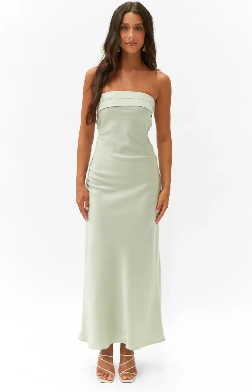 Maiah Sage Maxi Dress