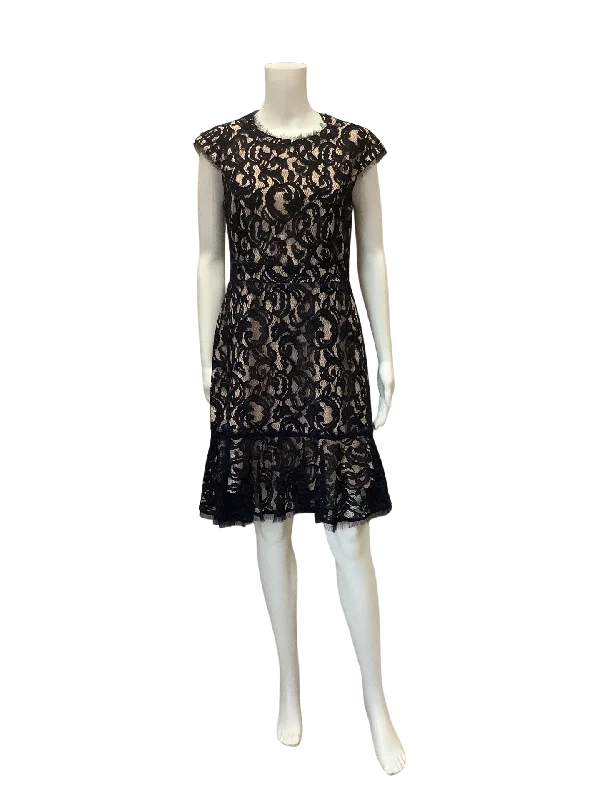 Nanette Lapore Black Lace Dress  Size: 4