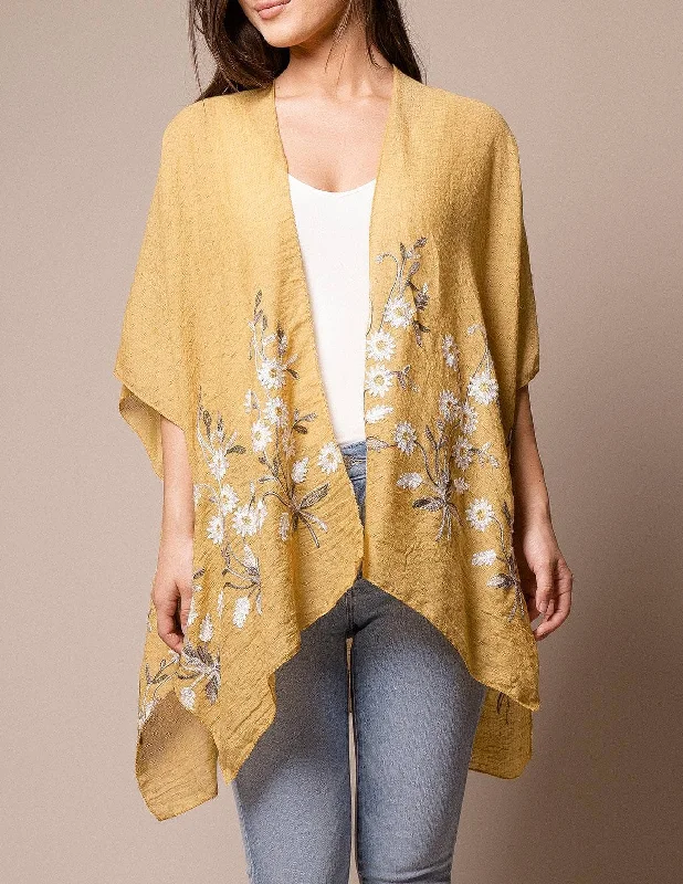 Daisy Kimono Wrap - Gold