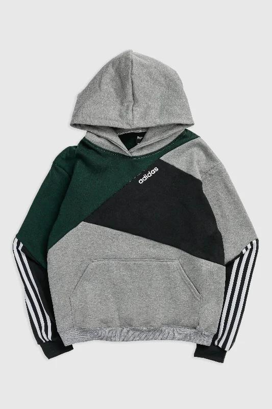 Rework Adidas Patchwork Sweatshirt - M