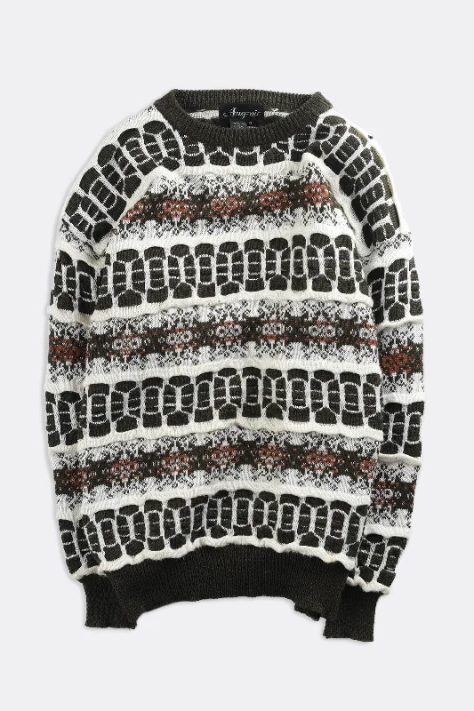 Vintage Coogi Style Knit Sweater