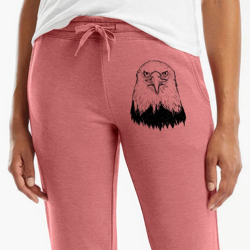 Haliaeetus Leucocephalus - American Bald Eagle - Women's Cali Wave Jogger Sweatpants