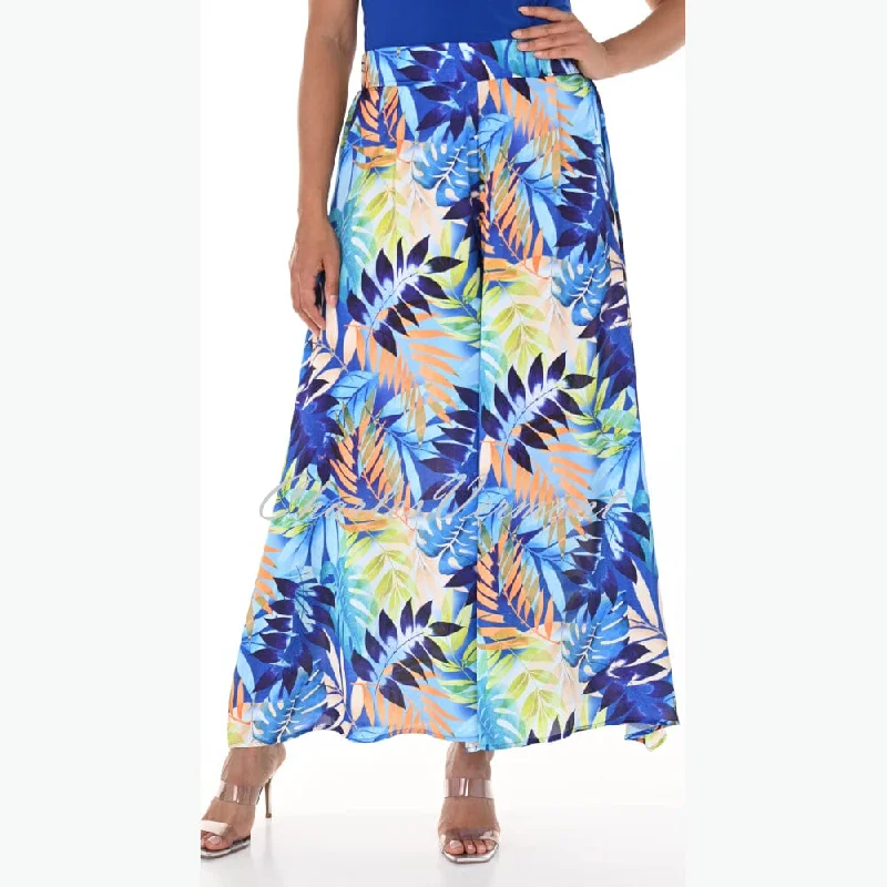 Frank Lyman Lightweight Tropical Wide Leg Trouser - Style 246382