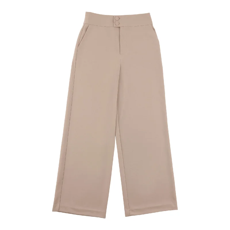 lily morgan Women's Trendsetters Solid Wide Leg Pants