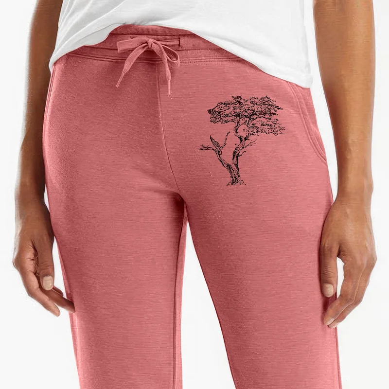 The Lone Cypress - Cupressus Macrocarpa - Monterey Cypress - Women's Cali Wave Jogger Sweatpants