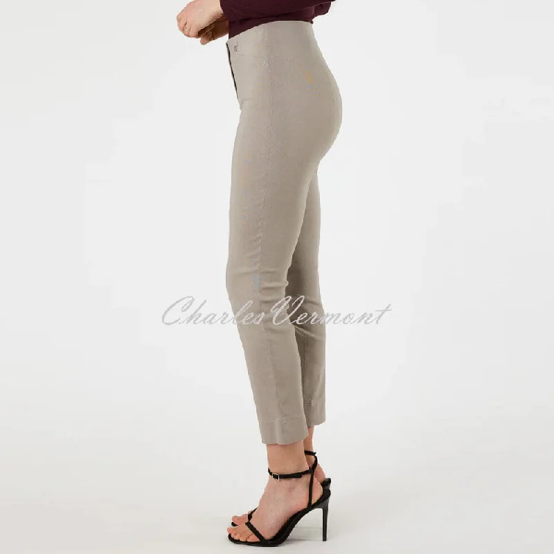 Robell Rose 09 - 7/8 Cropped Super Slim Trouser 51527-5499-13 (Light Taupe)