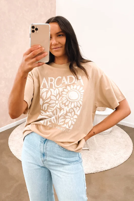 Arcadia Tee Oatmeal