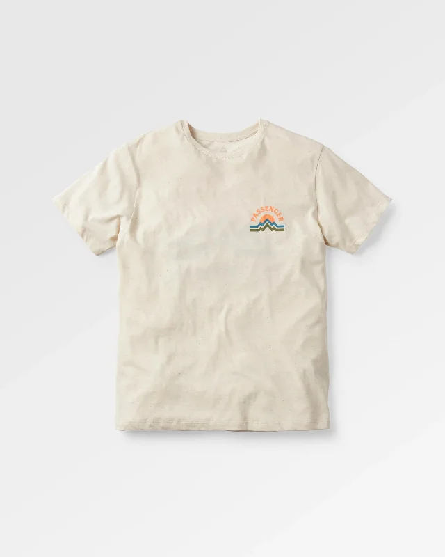 Breathe Recycled Cotton T-Shirt - Milky Marl