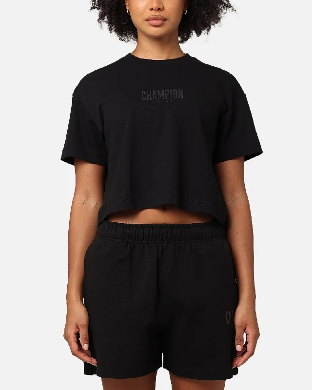 Champion Women's Rochester Base T-Shirt Black