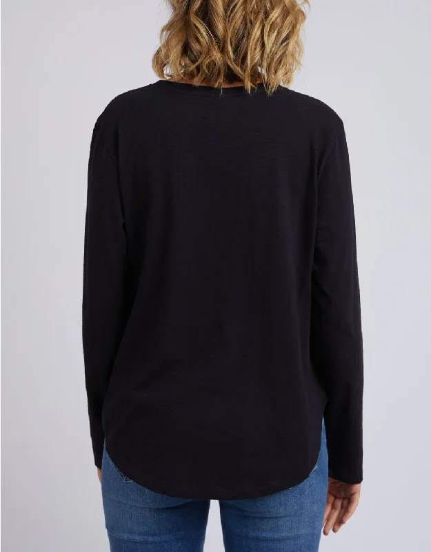 Everyday Long Sleeve Tee - Black