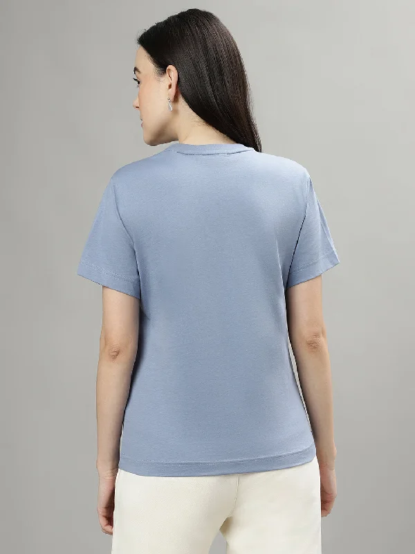 Gant Blue Fashion Logo Regular Fit T-Shirt