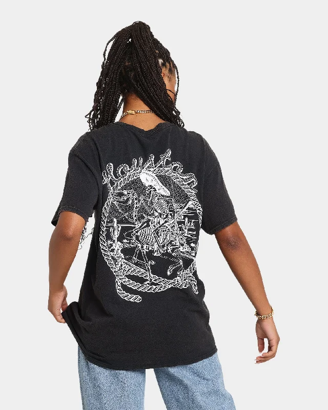 Goat Crew Houston Drawing Vintage T-Shirt Black Wash