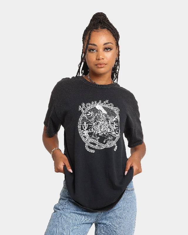 Goat Crew Houston Drawing Vintage T-Shirt Black Wash