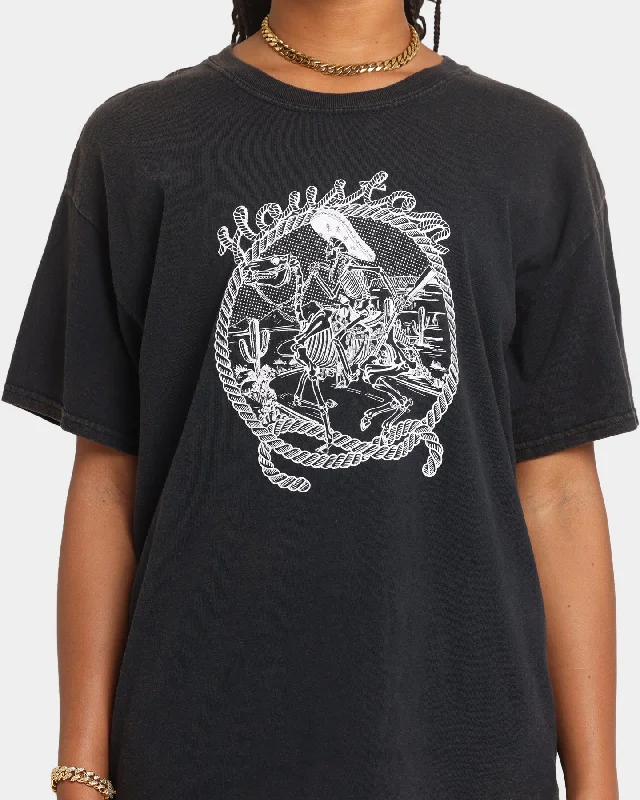 Goat Crew Houston Drawing Vintage T-Shirt Black Wash