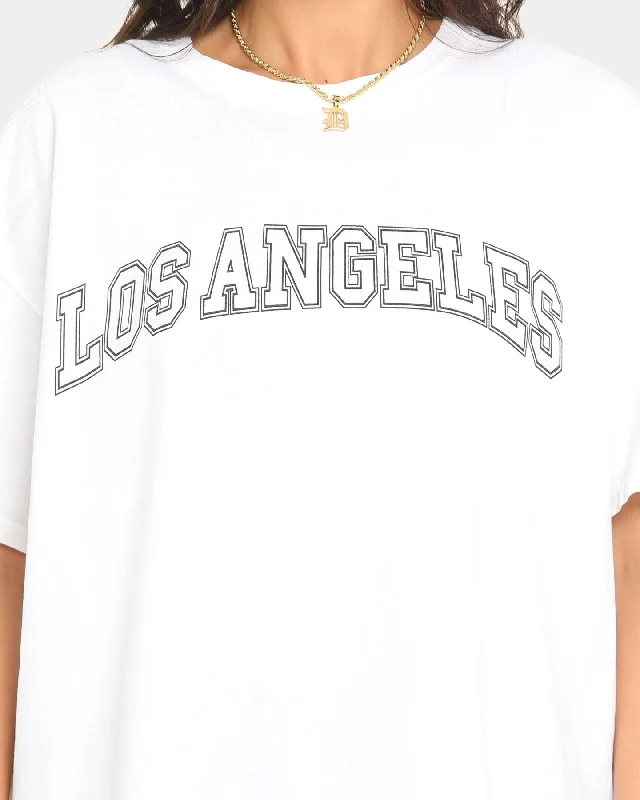 Goat Crew Los Angeles Lakers UV Vintage T-Shirt White