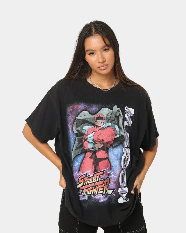 Goat Crew X Street Fighter M. Bison Vintage T-Shirt Black Wash