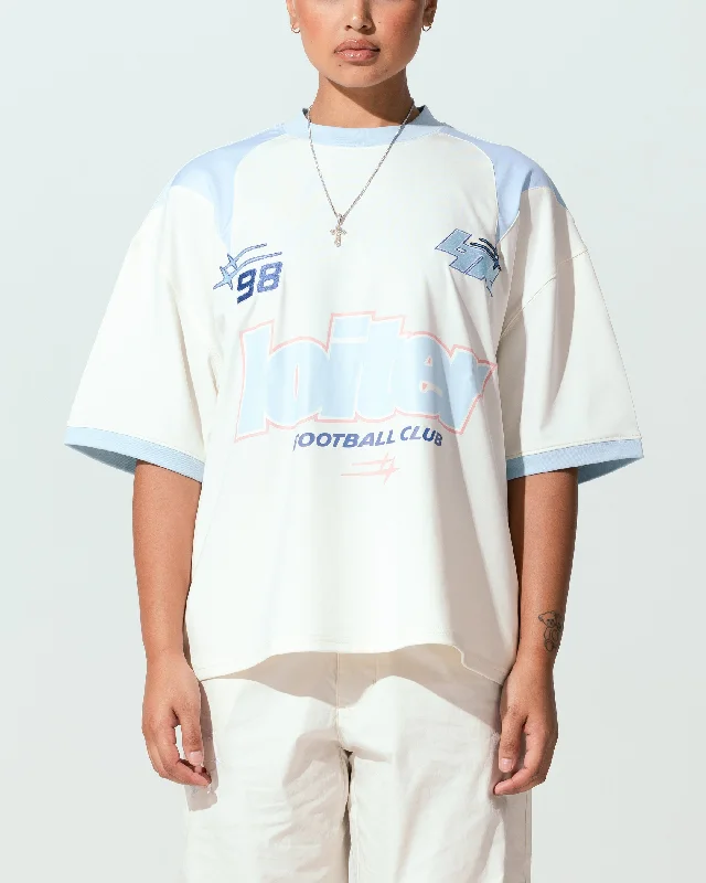 Loiter Tournament Jersey Off White/Blue