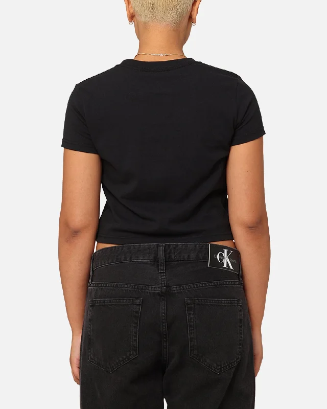 Stüssy Women's Dollie Slim T-Shirt Black