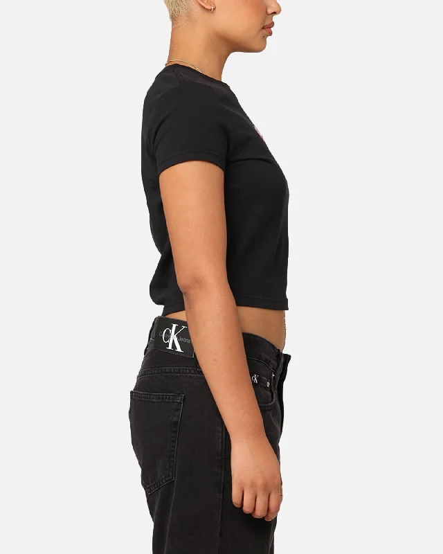 Stüssy Women's Dollie Slim T-Shirt Black