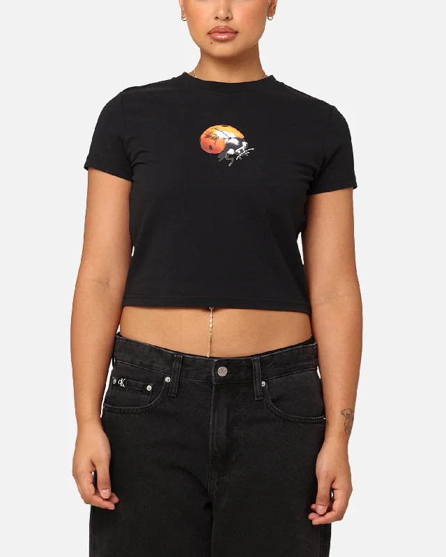 Stüssy Women's Ladybug Slim T-Shirt Black