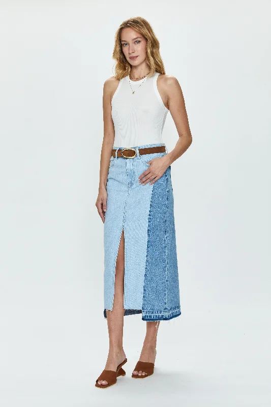 Alice Midi Skirt - Spliced Palais