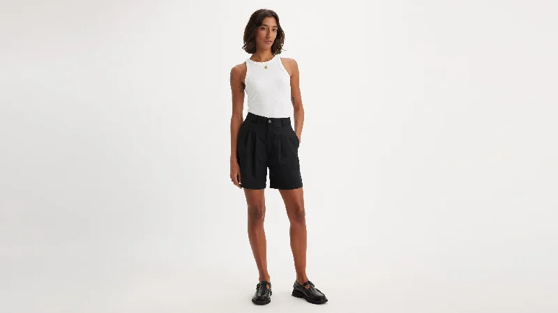 Levi's® Women's Pleated Trouser Shorts