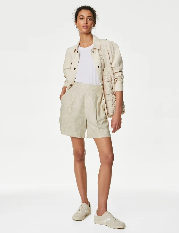 Linen Rich Shorts