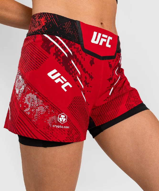 UFC Adrenaline by Venum Authentic Fight Night Women’s Fight Short - Red