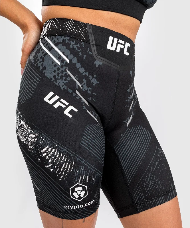 UFC Adrenaline by Venum Authentic Fight Night Women’s Vale Tudo Short - Long Fit - Black