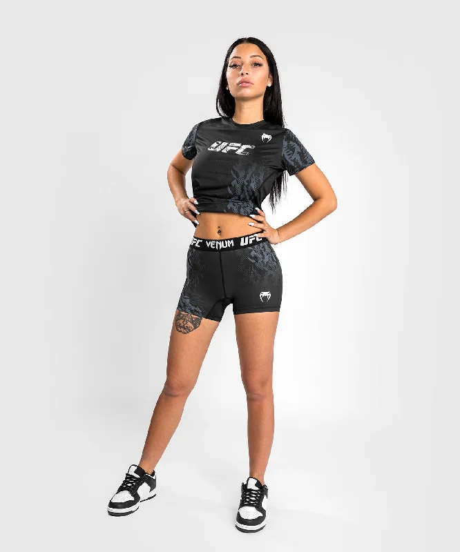 UFC Venum Authentic Fight Week Women's Performance Vale Tudo Shorts - Black