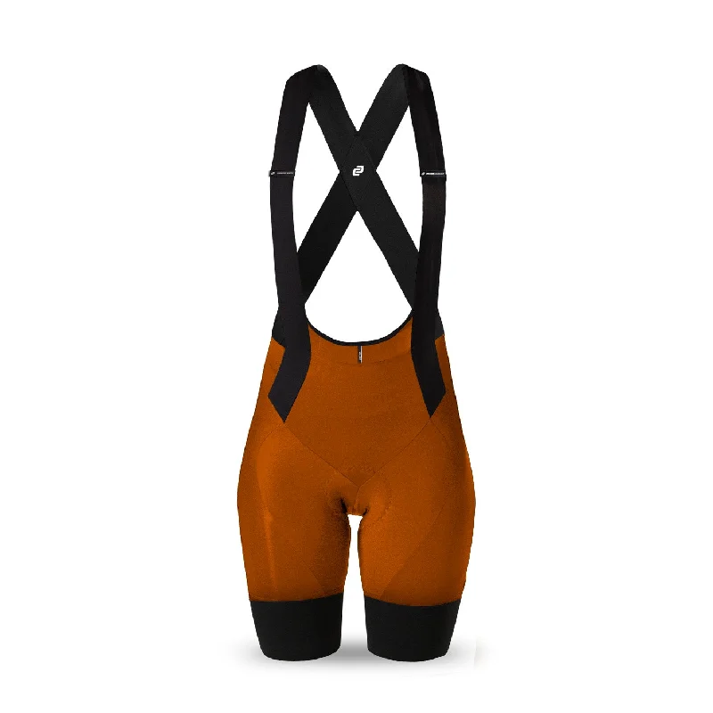 Women's Supremo Bib Shorts (Rust)