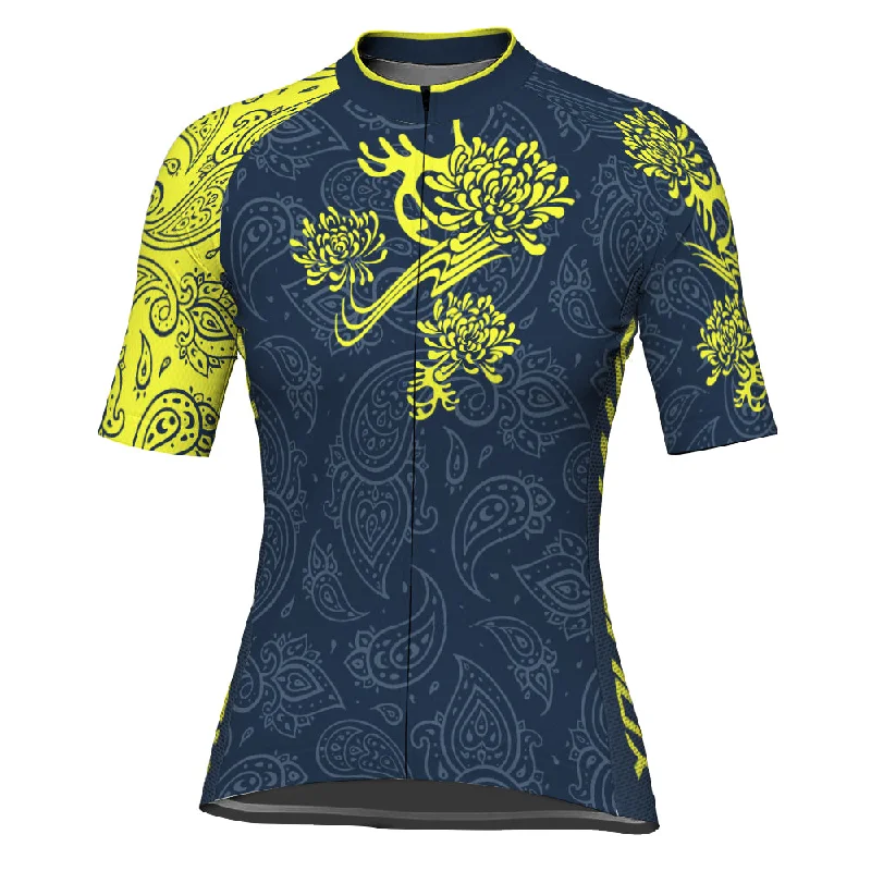 Customized Divine Hana Short Sleeve Cycling Jersey for Women