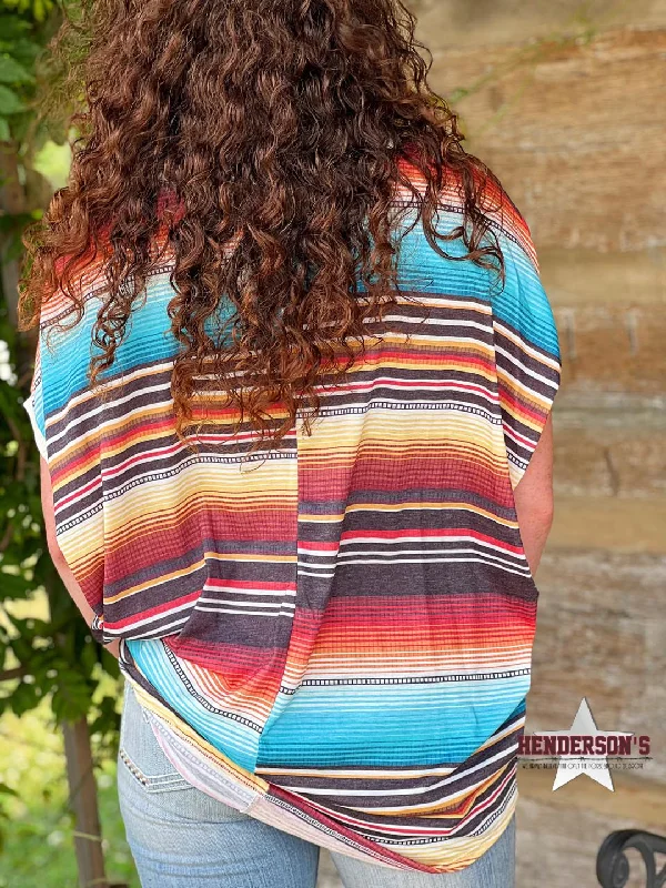 Serape Print Top