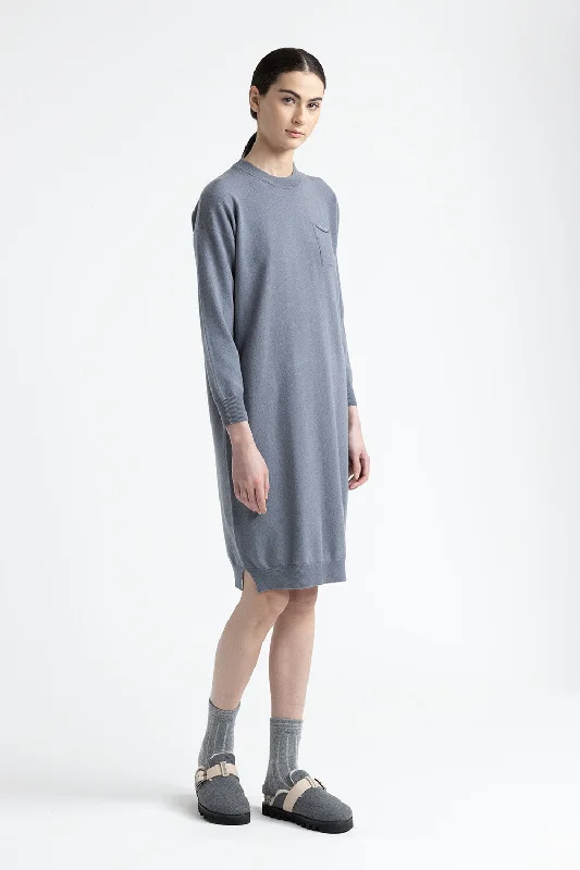 Wool, silk and cashmere dress