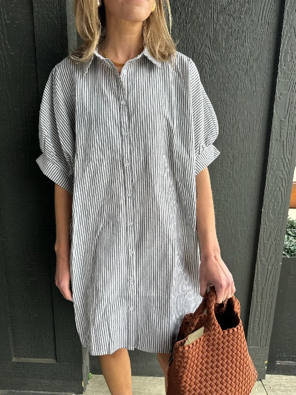 Adalynn Button Down Dress