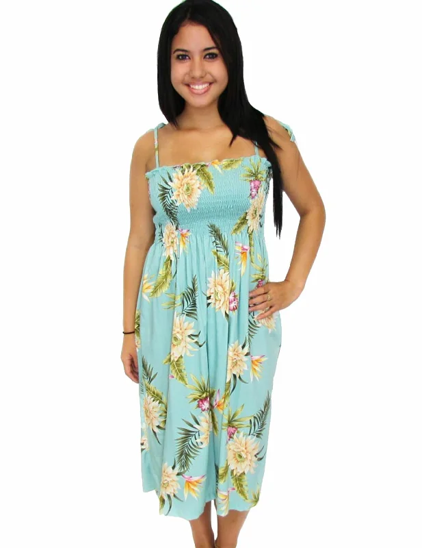Ceres Smock Rayon Hawaiian Dress
