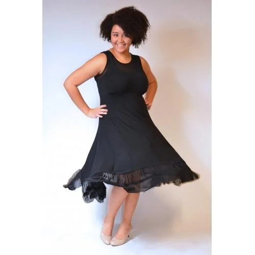 Danube Bamboo Dress - Black