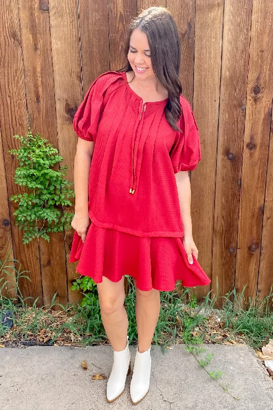 Good Results Textured Brick Dress