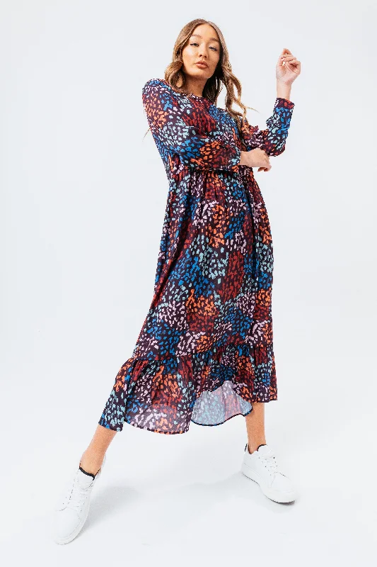 HYPE MULTI PRINTS WOMEN'S DRESS