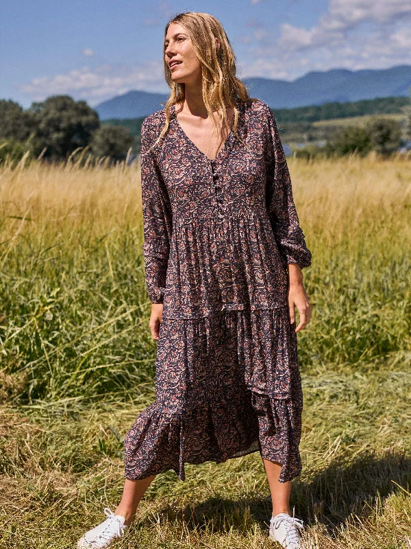 Isabella Dress - Artisan Block Print