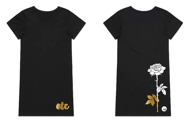 Rose Gold Tee Dress